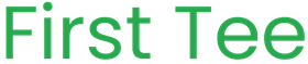 First Tee banner logo